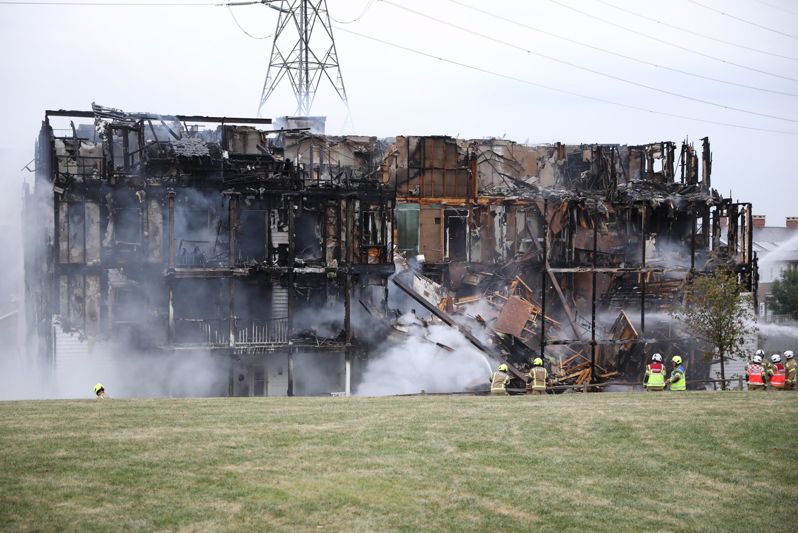 Sesenta personas quedaron sin hogar por el incendio de Richmond House en 2019
